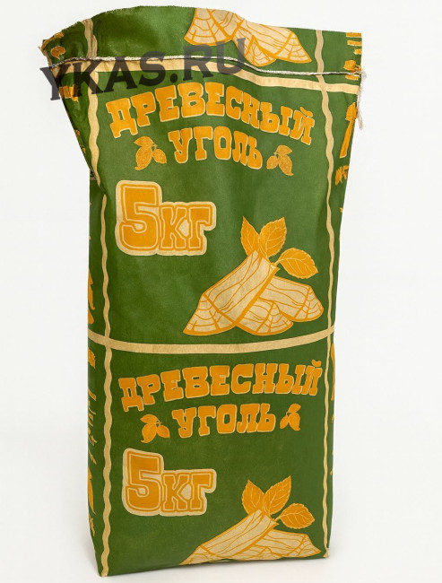 Уголь древесный  5кг. (ясень, граб, дуб)