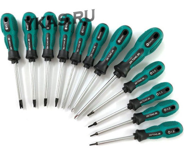 Набор отверток в чехле  12 предметов