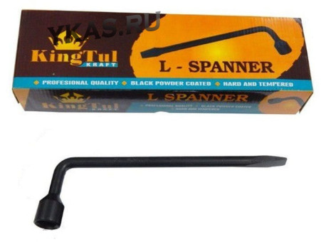 King Tul. Ключ балонный Г-образный 22мм