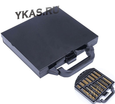 Набор сверл 99шт с титановым покрытием