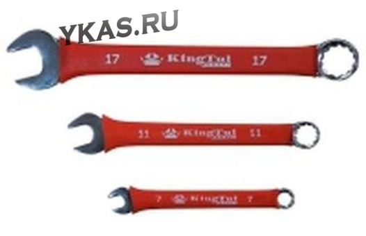 King Tul. Ключ комбинированный  26 мм. в прорезиненной оплетке