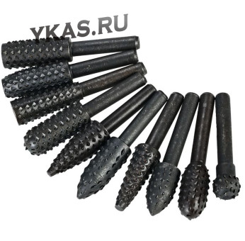 Набор фрез по дереву 10шт.