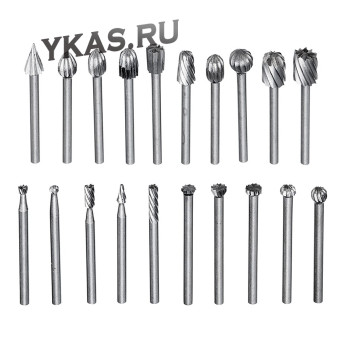 Набор фрез по дереву 20шт.