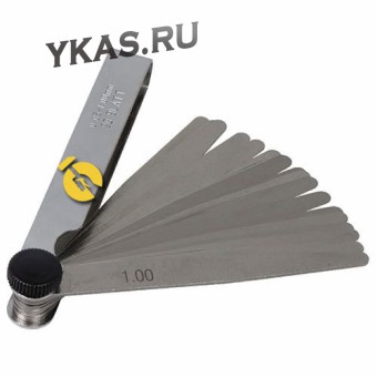 Набор щупов \"Сервис Ключ\" метрических 13 ед. от 0,05mm до 1mm.