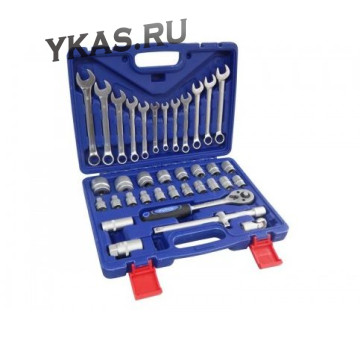 King Tul. Набор инструмента 1/2\" , 37 предмета  (8-32мм, 6-гран.)