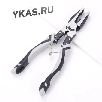 Плоскогубцы усиленые c зачисткой проводов  215мм