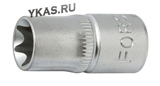 FORSAGE. Торц. головка 1/4\" E07 внешний торкс