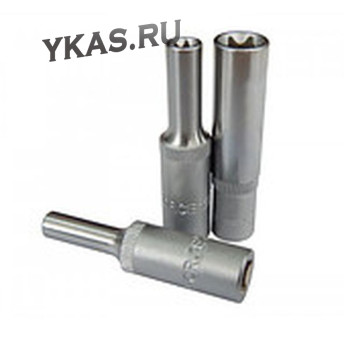 FORSAGE. Торц. головка 1/4\" глубокая E06 внешний торкс